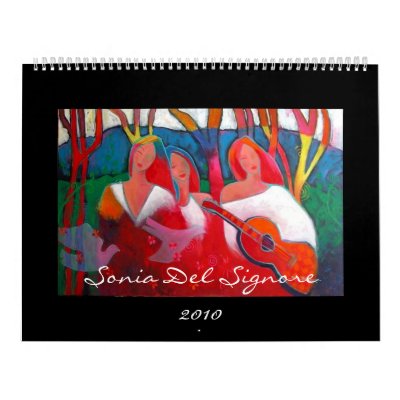 14 x 22" - 2010 Calendar SDS by sds_art_boutique