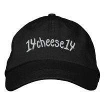 14cheese14 Hat embroidered hats