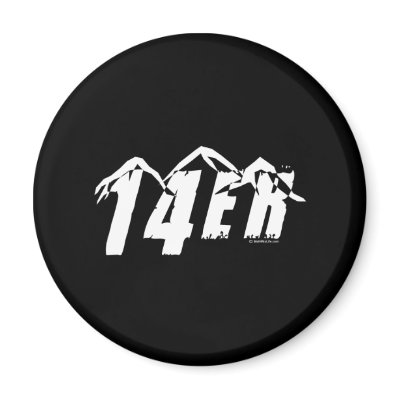 14er fridge magnet by Mall4MyLife