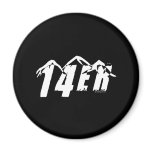 14er fridge magnet