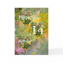 14th Birthday cards