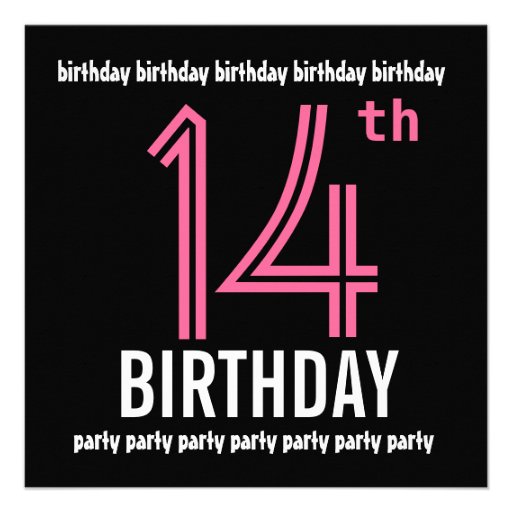 14th-birthday-party-invitation-template-pink-black-5-25-square