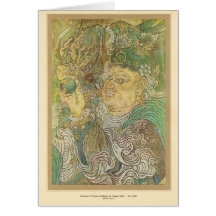 14th century Ming dynasty, Buddha fresco Greeting Cards