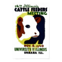14th Illinois Cattle Feeders Meeting - WPA Poster posters by wpa_prints 14th Illinois Cattle Feeders Meeting - WPA Poster posters