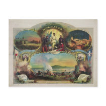 14th Regiment N.Y.S.M. Civil War Engagements Post Card