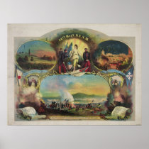 14th Regiment N.Y.S.M. Civil War Engagements Posters