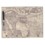 1507 Martin Waldseemuller World Map Dry Erase Board