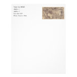 1507 Martin Waldseemuller World Map Letterhead Design