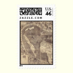 1507 Martin Waldseemuller World Map stamps