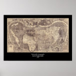 1507 Martin Waldseemuller World Map Posters