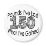 150 Pounds Lost Magnet