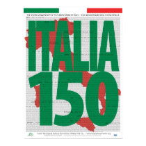 150th Anniversary Unification of Italy Poster posters