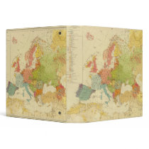 1516 European ethnographic 3 Ring Binder