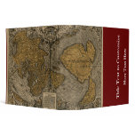 1531 Oronce Fine Antique World Map Binder