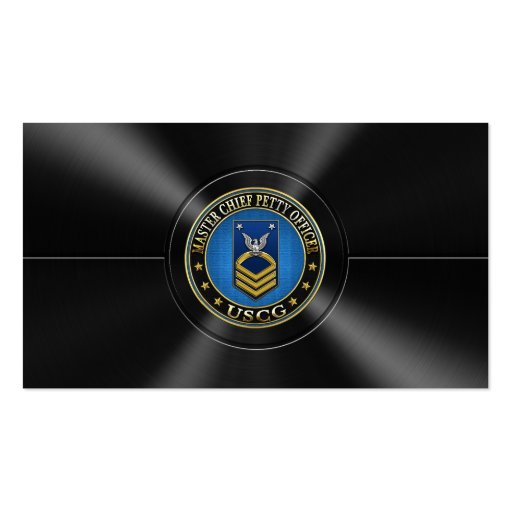 [154] CG: Master Chief Petty Officer (MCPO) Business Card