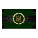 [154] MS & SM Monogram [Gold] Business Card