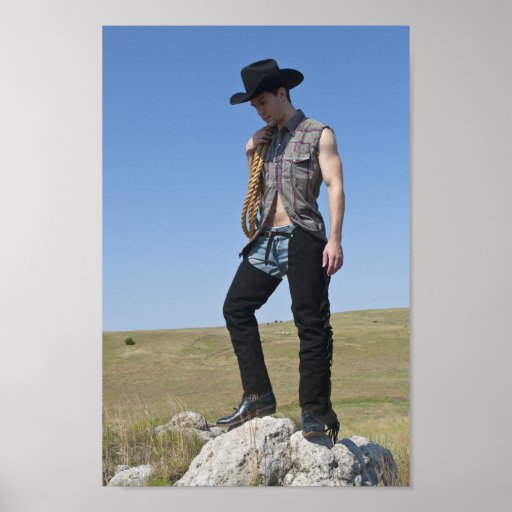 15605-RA Cowboy Print