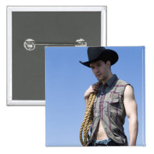 15608-RA Cowboy Pin