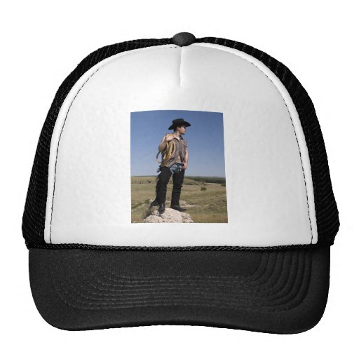 15614-RA Cowboy Trucker Hat