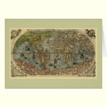 1565 Ferando Berteli (Fernando Bertelli) World Map cards