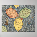 1581 - Bunting  World CloverLeaf Posters