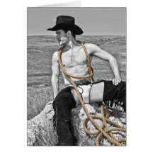 15912-RA Cowboy Greeting Card