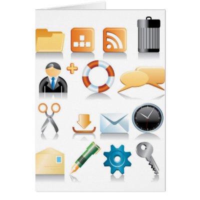 15-Free-Vector-Icons Greeting Cards by CreativeColours