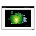 artcor7plus, 15inches laptop skin, green,