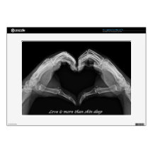 15" Laptop X-Ray Love Skin Laptop Decals
