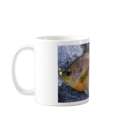15 oz.  Classic White Sunfish Mug by teamiceheave