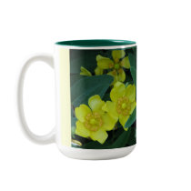 15 oz Yellow Flowers Mug