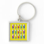15 shooters of liquor key chain
