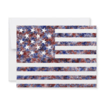 15 Star Us Flag Custom Announcement