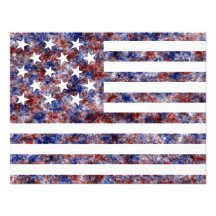 15 Star Us Flag Custom Announcement