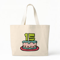 15 Year Old Birthday Cake bags by Birthday_Bash 15 Year Old Birthday Cake bags