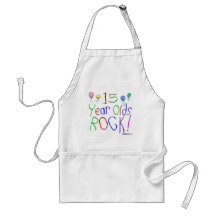 15 Year Olds Rock ! Aprons