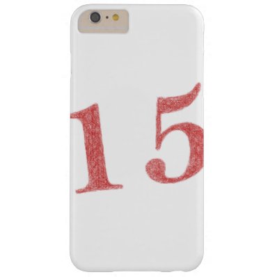 15 years anniversary barely there iPhone 6 plus case