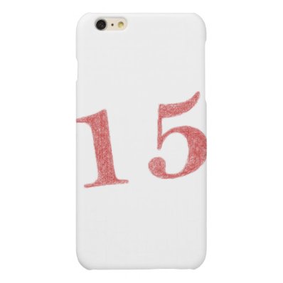 15 years anniversary matte iPhone 6 plus case