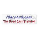 15ers4x4 - The Road Less Traveled bumper stickers