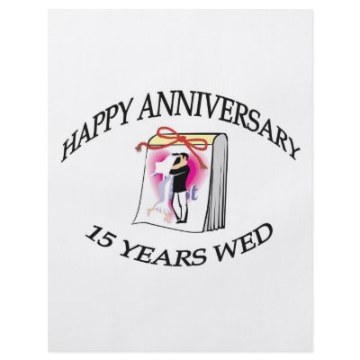 15th. ANNIVERSARY Full Color Flyer by cheriverymery