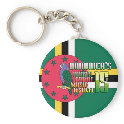 15th annual WCMF keychain by WorldCreoleMusicFest