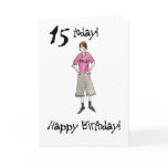 15th Birthday Card for a Boy