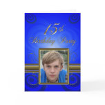 15th Birthday party Invitation Card