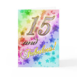 15th Birthday party Invitation Cards