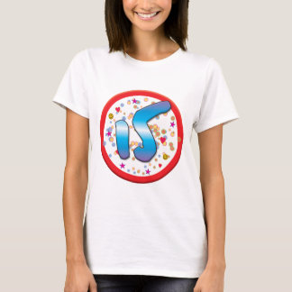 15th Birthday T-Shirts & Shirt Designs | Zazzle