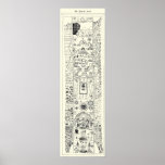 15th Century - Masonic Kirk Wall Scroll posters