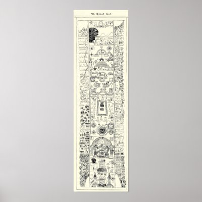 15th Century - Masonic Kirk Wall Scroll Poster by JeremiahLS