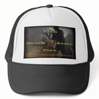 15th Shock Army Cap Trucker Hats by tieronegaminghub