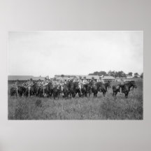 15th U.S. Cavalry Band, early 1900s Print