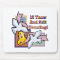 15th wedding anniversary gw mousepads